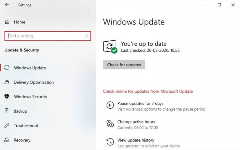 update windows to the latest version