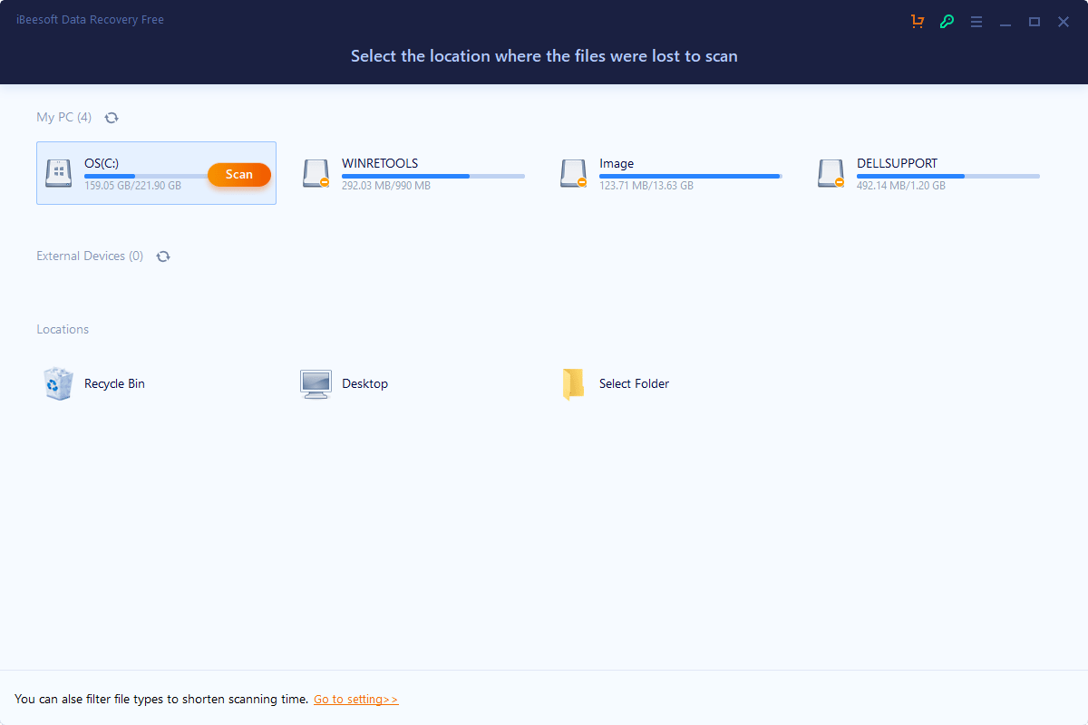 How to Use iBeesoft Data Recovery to Recover Files